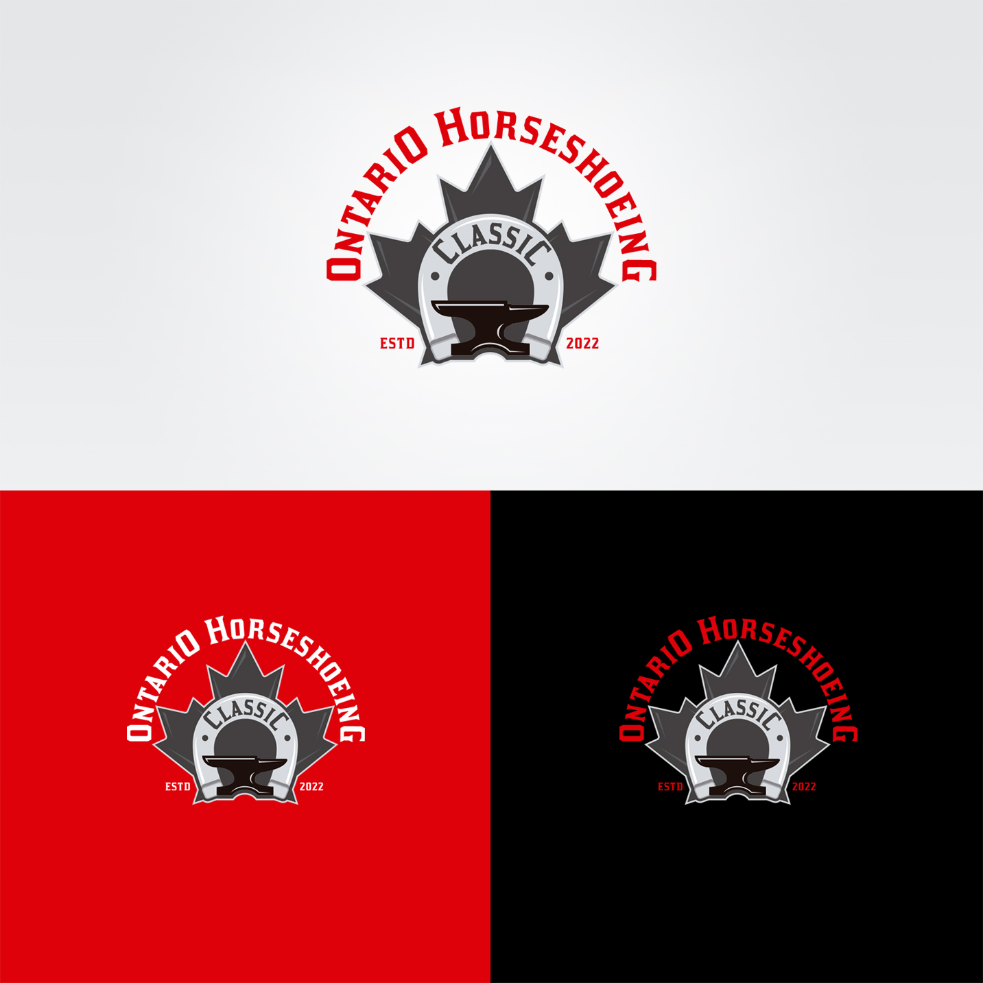 Logo Design by Homgraf Taller Grafico for Ontario Farrier’s Association  | Design #28774506