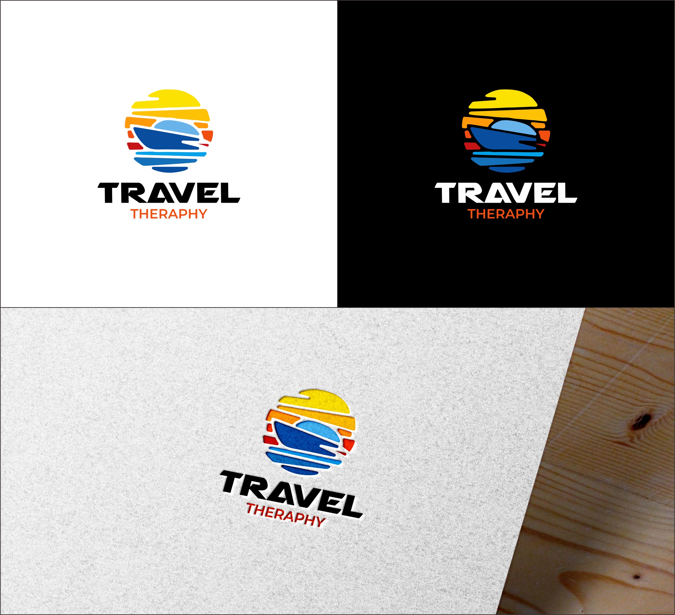 Logo-Design von Student_art für Travel Therapy | Design #28774422
