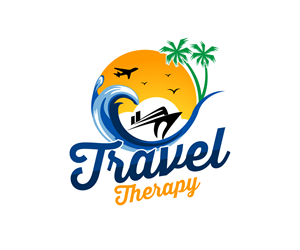 Logo Design by Paint-Tools for Travel Therapy | Design #28740384