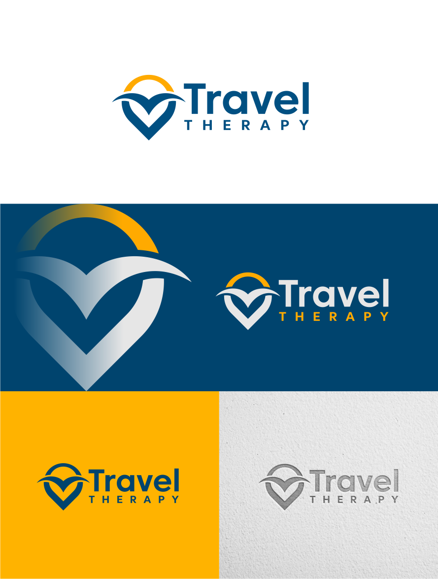 Logo-Design von artswolf für Travel Therapy | Design #28773118