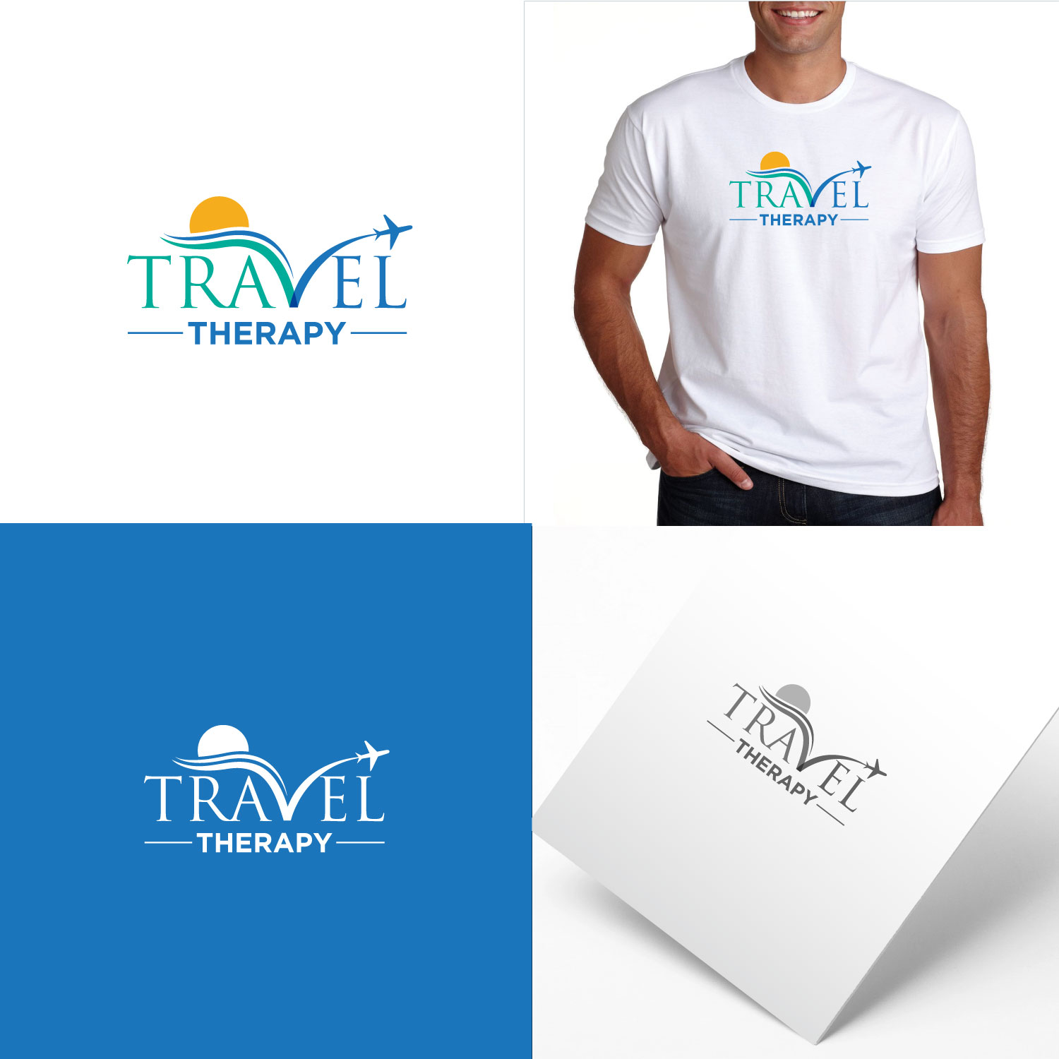 Design de Logo par webeezine pour Travel Therapy | Design #28756892