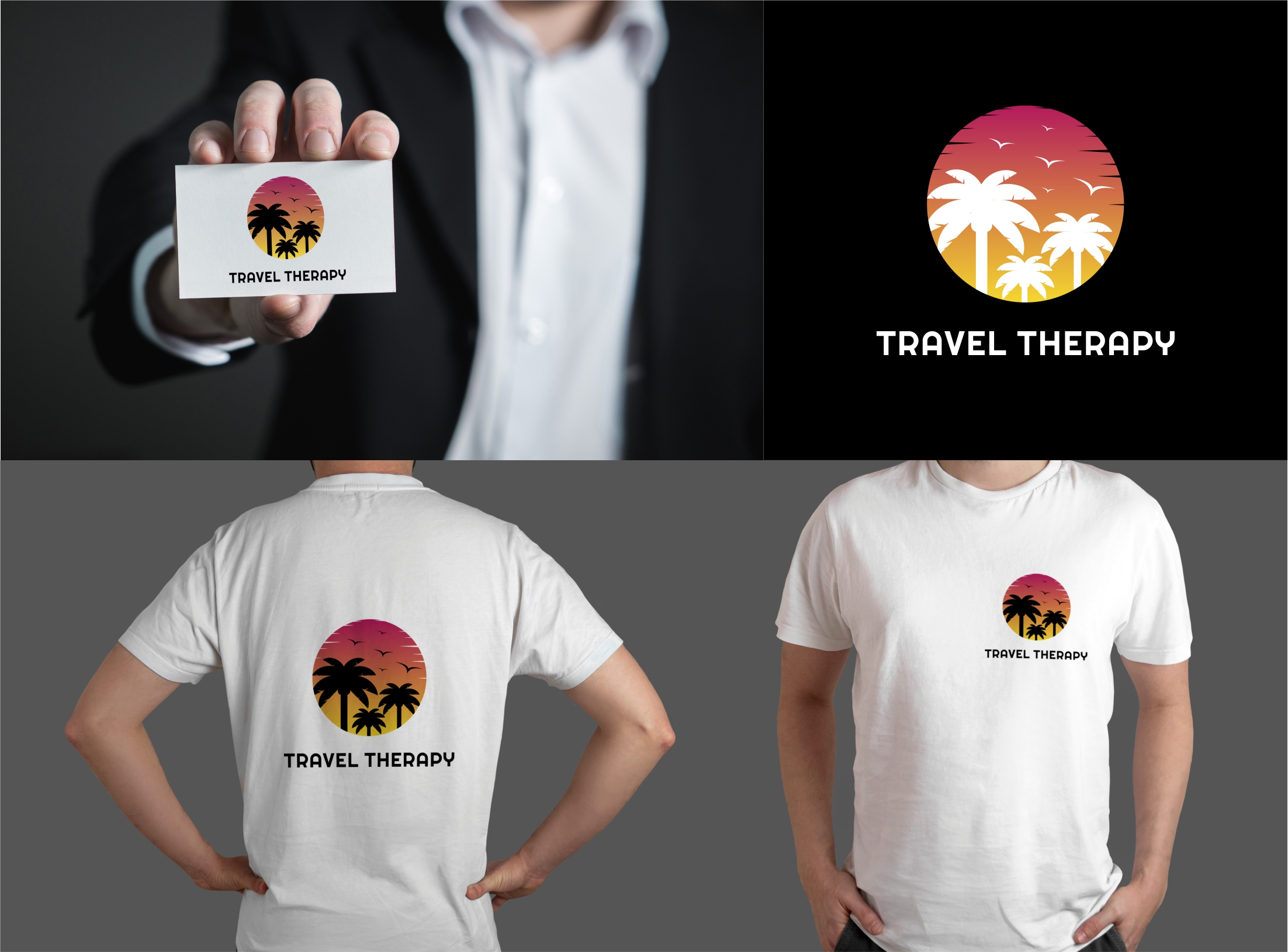 Logo Design by LunaCreative for Travel Therapy | Design #28772635