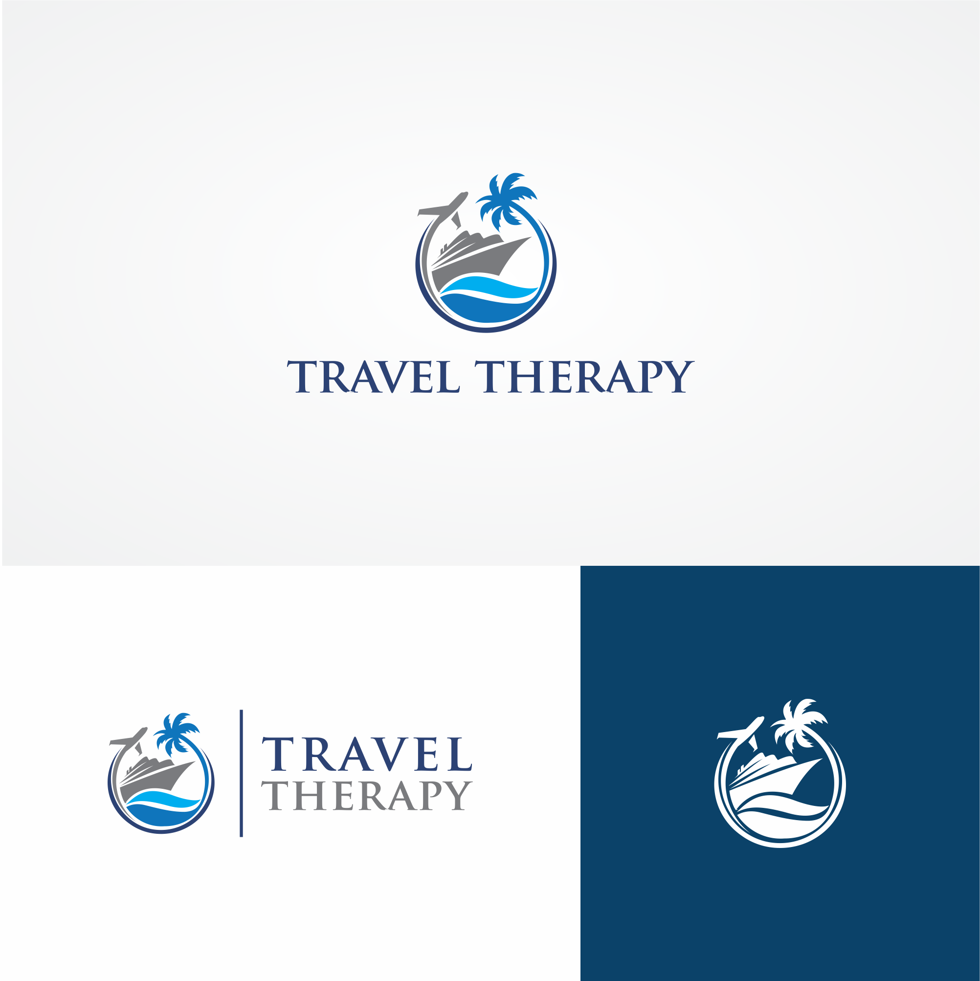 Logo Design by DesignFirst for Travel Therapy | Design #28738598