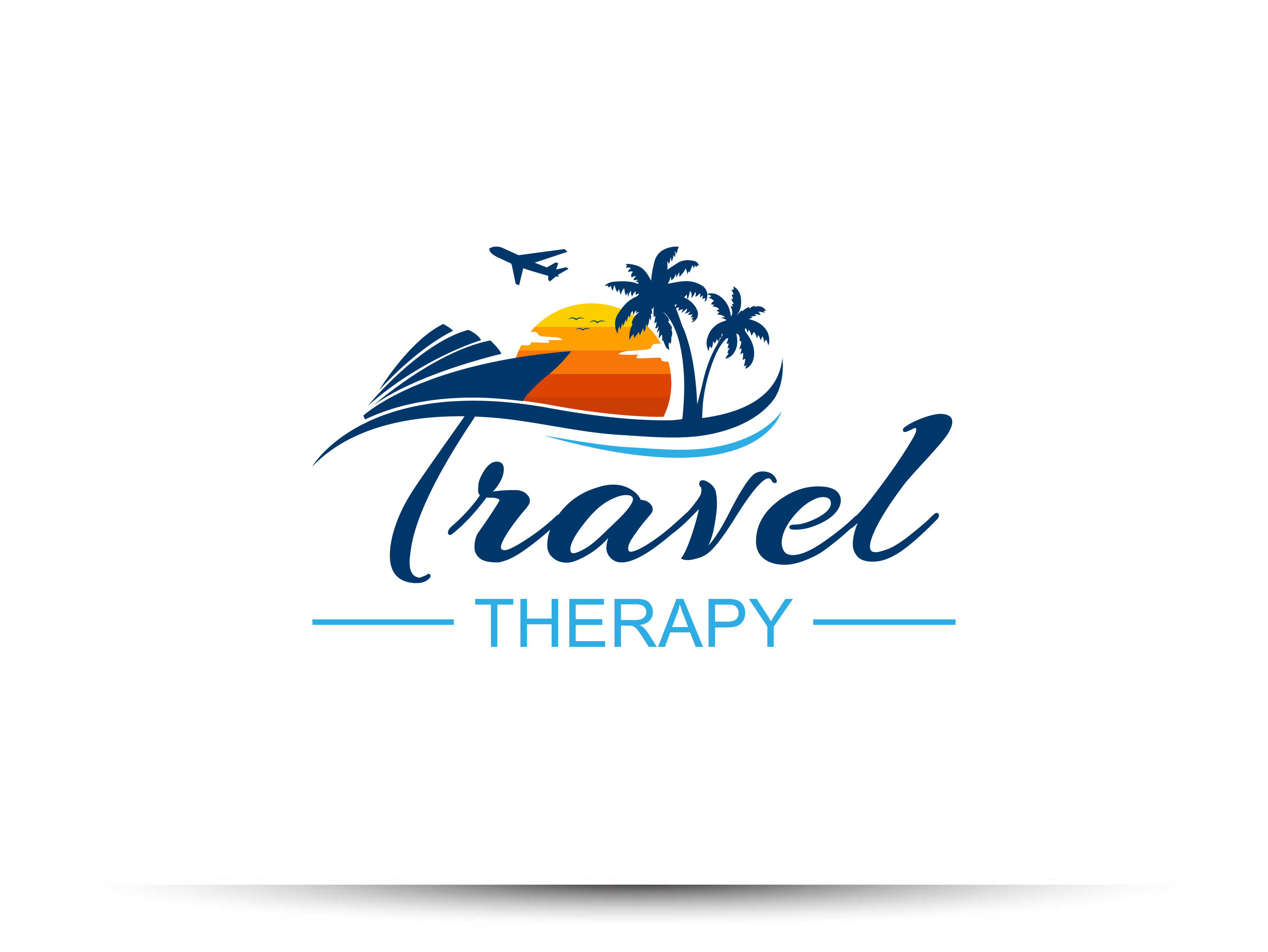 Logo-Design von HAKIMA 2 für Travel Therapy | Design #28742489
