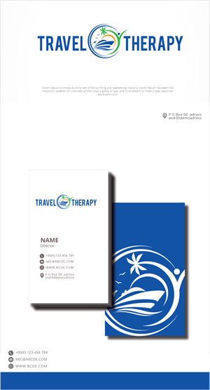 Logo Design by graphicevolution for Travel Therapy | Design: #28740481