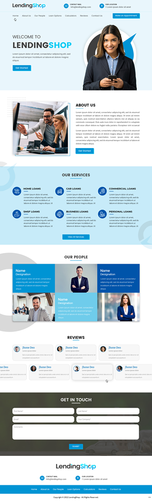 Web Design by pb for this project | Design: #28746467