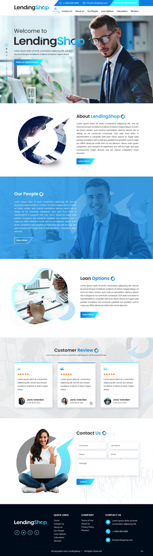 Web Design by pb for this project | Design: #28746481