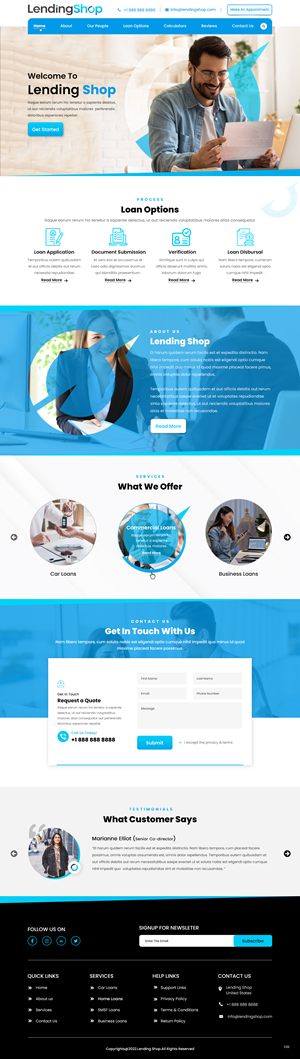 Web Design by pb for this project | Design: #28746482