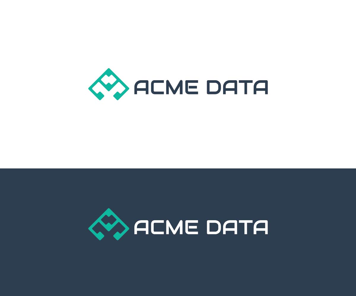 Logo Design by GreenLamp for Acme Data | Design #28778725