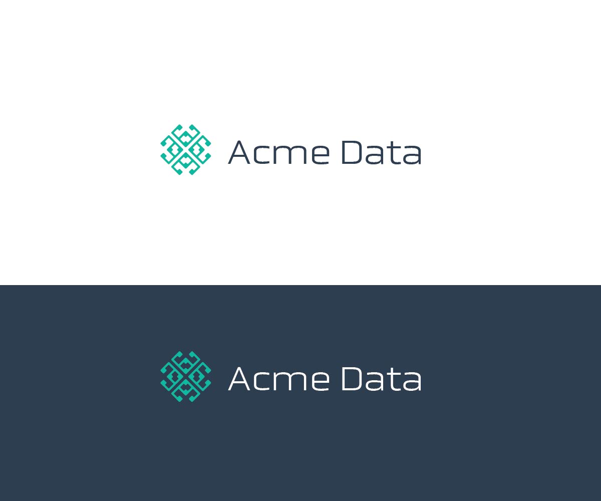 Logo Design by GreenLamp for Acme Data | Design #28778740