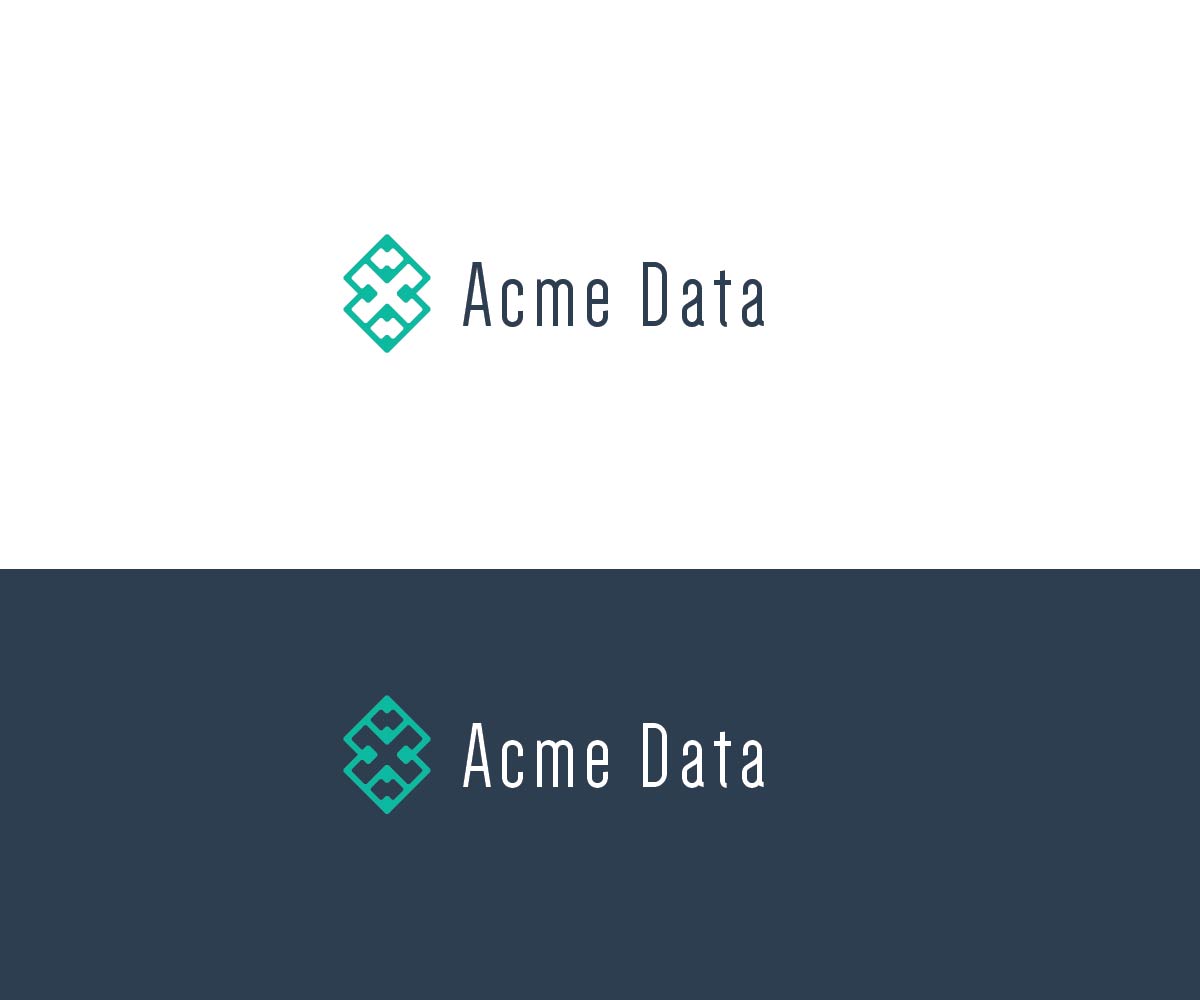 Logo Design by GreenLamp for Acme Data | Design #28778754