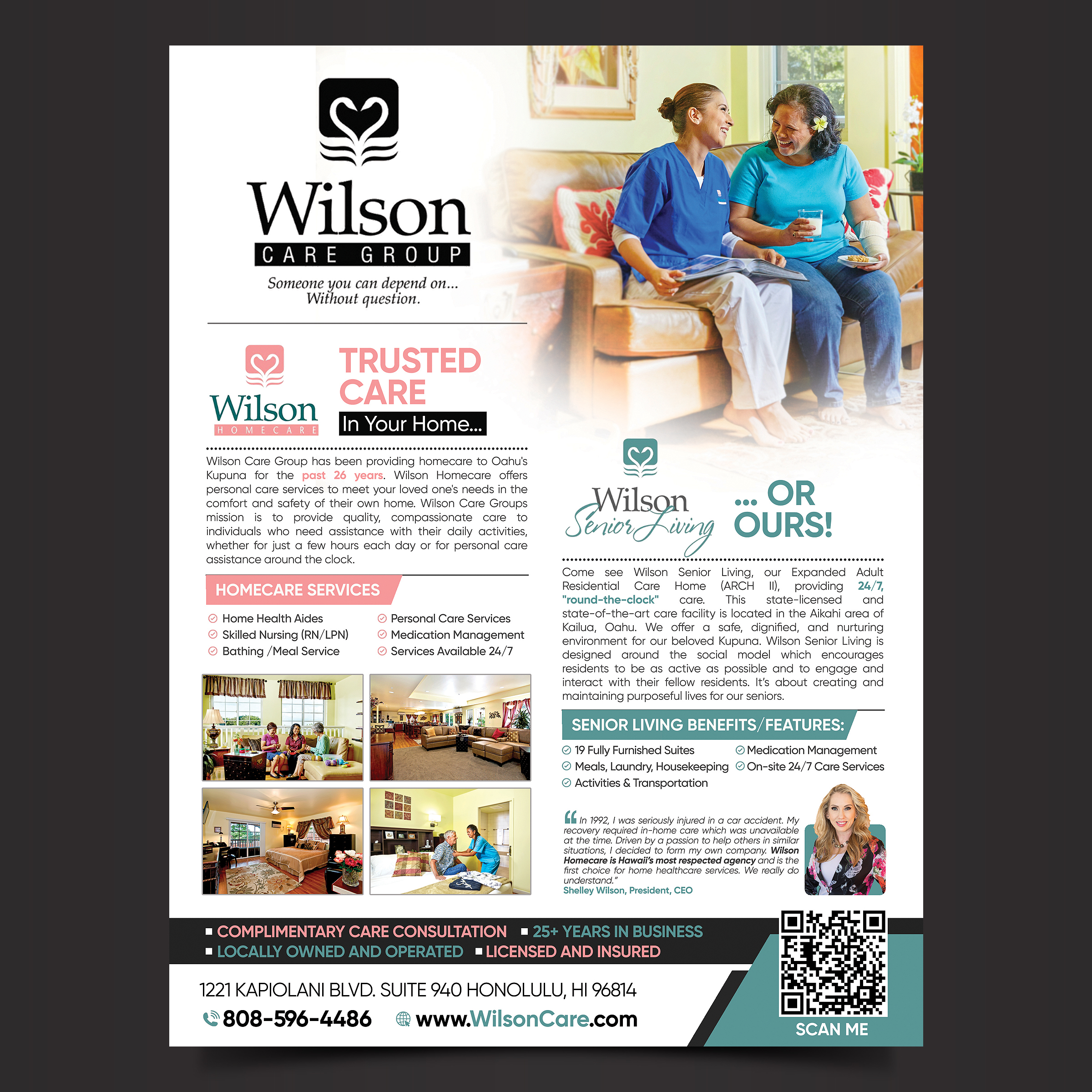 Flyer Design by Designers Hub for Wilson Care Group | Design #28768609