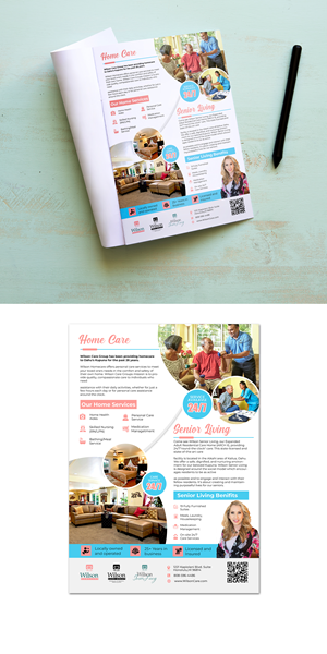 Design de Flyer par Design Motion pour Wilson Care Group | Design : #28765929