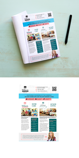 Design de Flyer par Design Motion pour Wilson Care Group | Design : #28767382