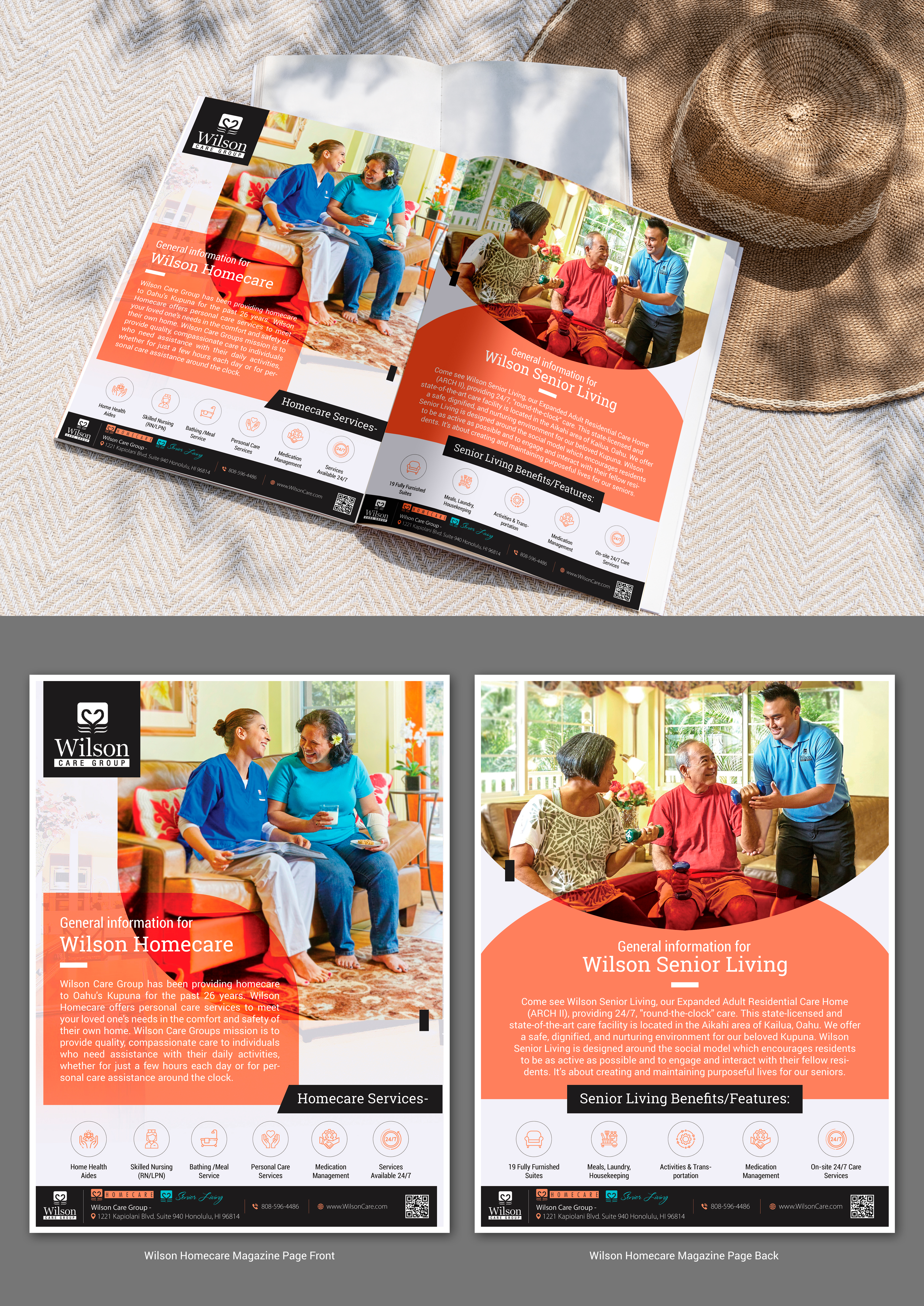 Design de Flyer par AABee's Design Studio pour Wilson Care Group | Design #28766726