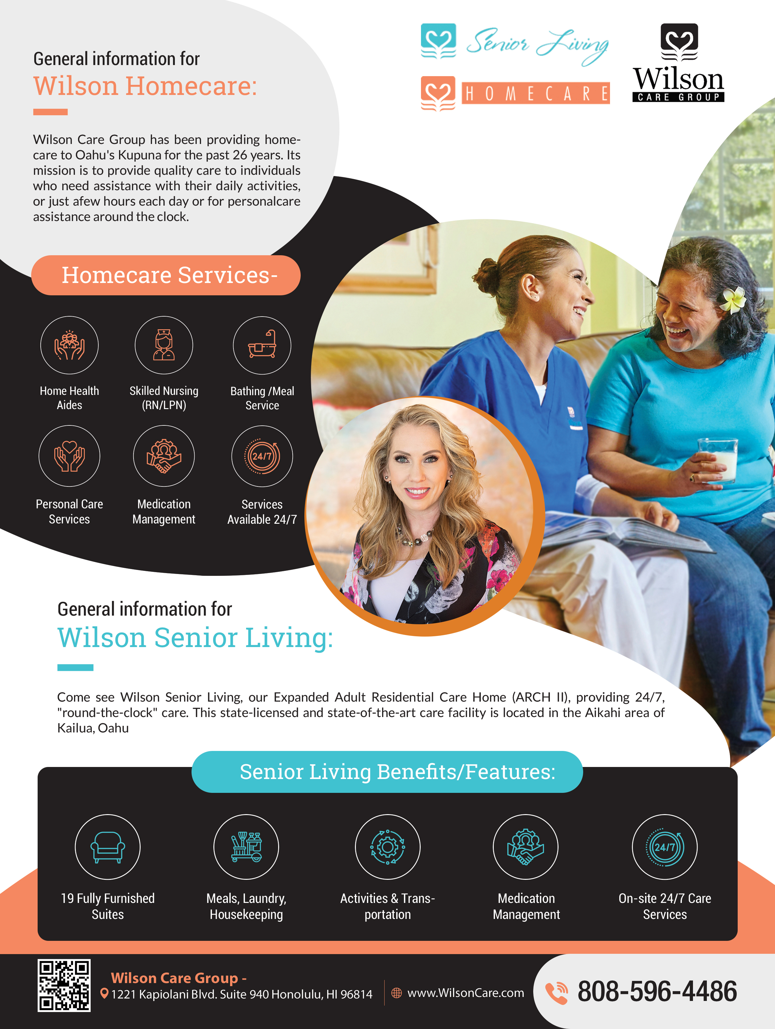 Flyer Design by AABee's Design Studio for Wilson Care Group | Design #28777721
