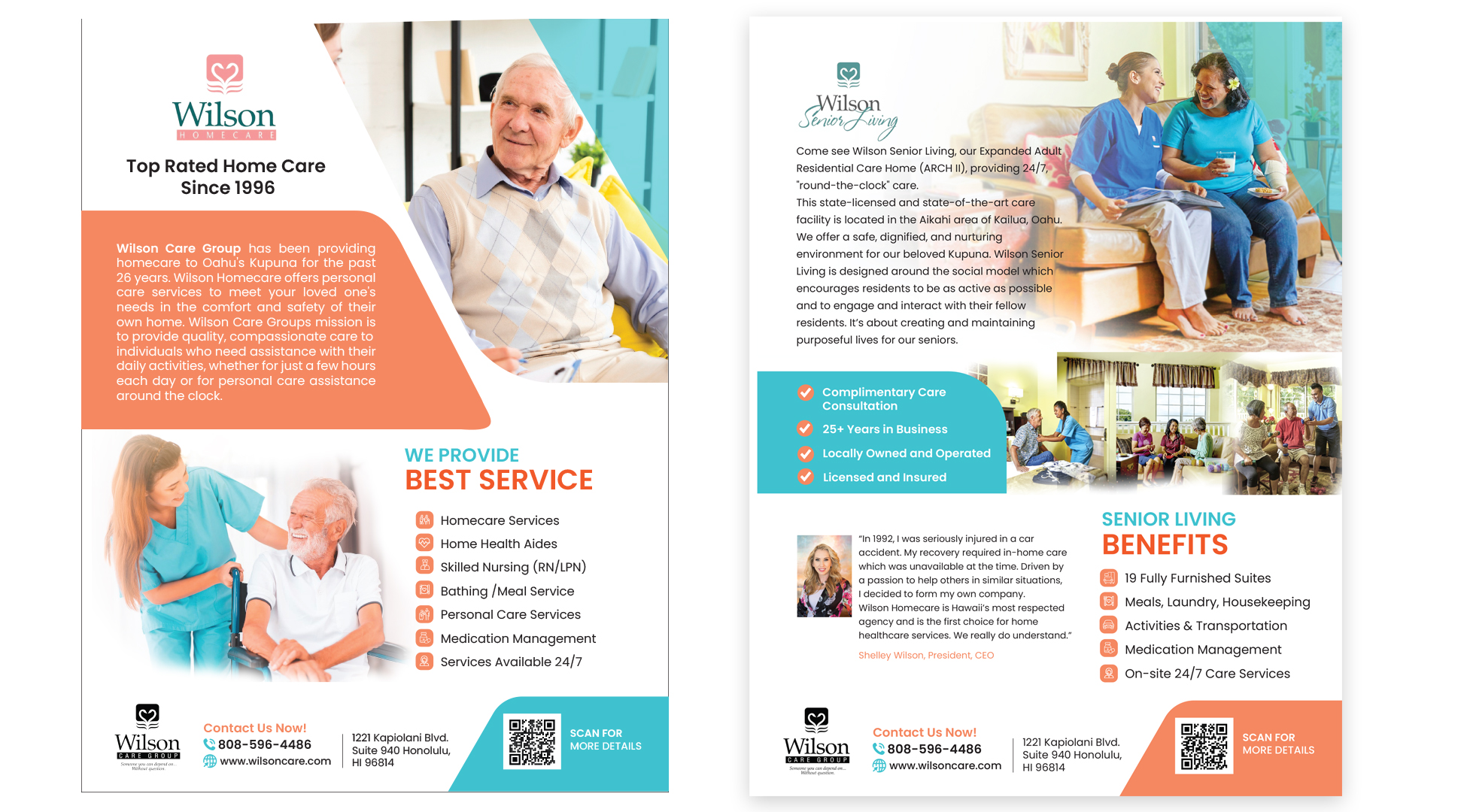 Flyer Design by DeriMH for Wilson Care Group | Design #28753537