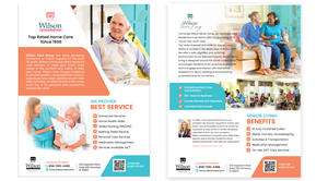 Flyer Design by DeriMH for Wilson Care Group | Design #28753537