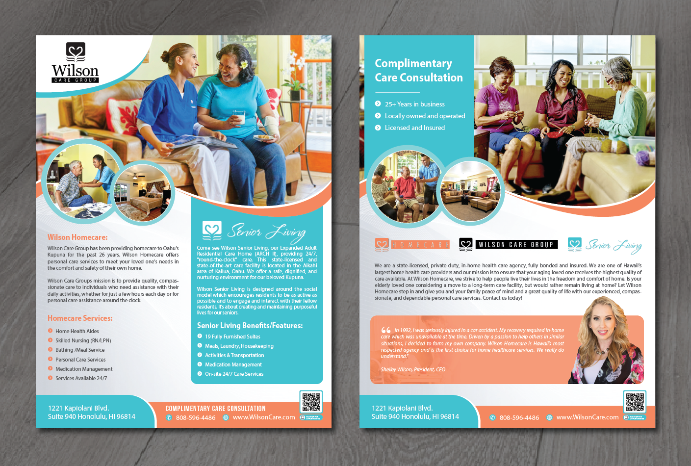 Flyer Design by alex989 for Wilson Care Group | Design #28754406