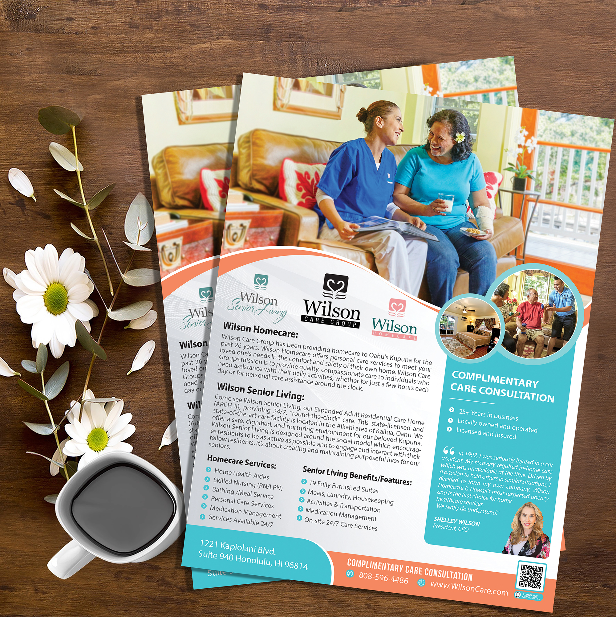 Flyer Design by alex989 for Wilson Care Group | Design #28758639