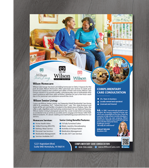 Design de Flyer par alex989 pour Wilson Care Group | Design : #28772403