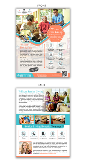 Design de Flyer par AQKhan pour Wilson Care Group | Design : #28759546