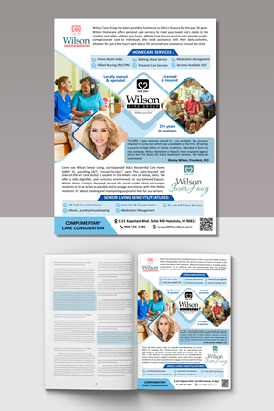 Design de Flyer par aneesha_s pour Wilson Care Group | Design : #28777704