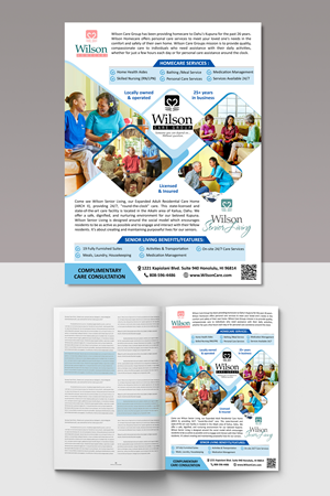 Flyer Design by aneesha_s for Wilson Care Group | Design #28777719