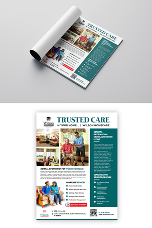 Design de Flyer par debdesign pour Wilson Care Group | Design : #28754670