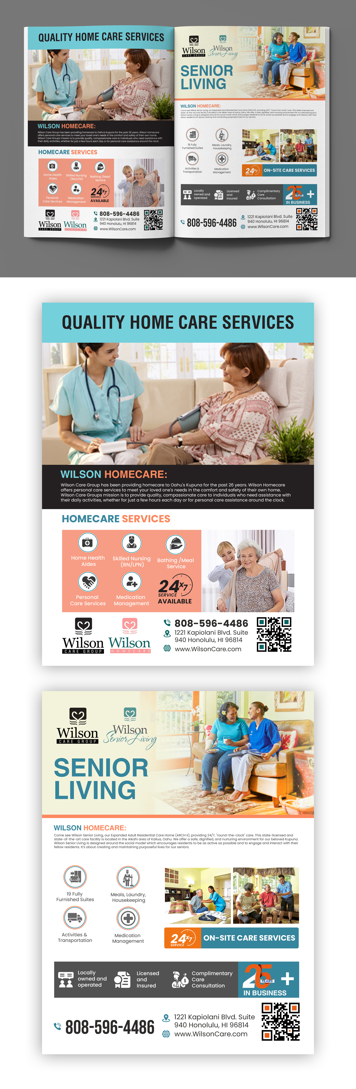Design de Flyer par debdesign pour Wilson Care Group | Design #28755503