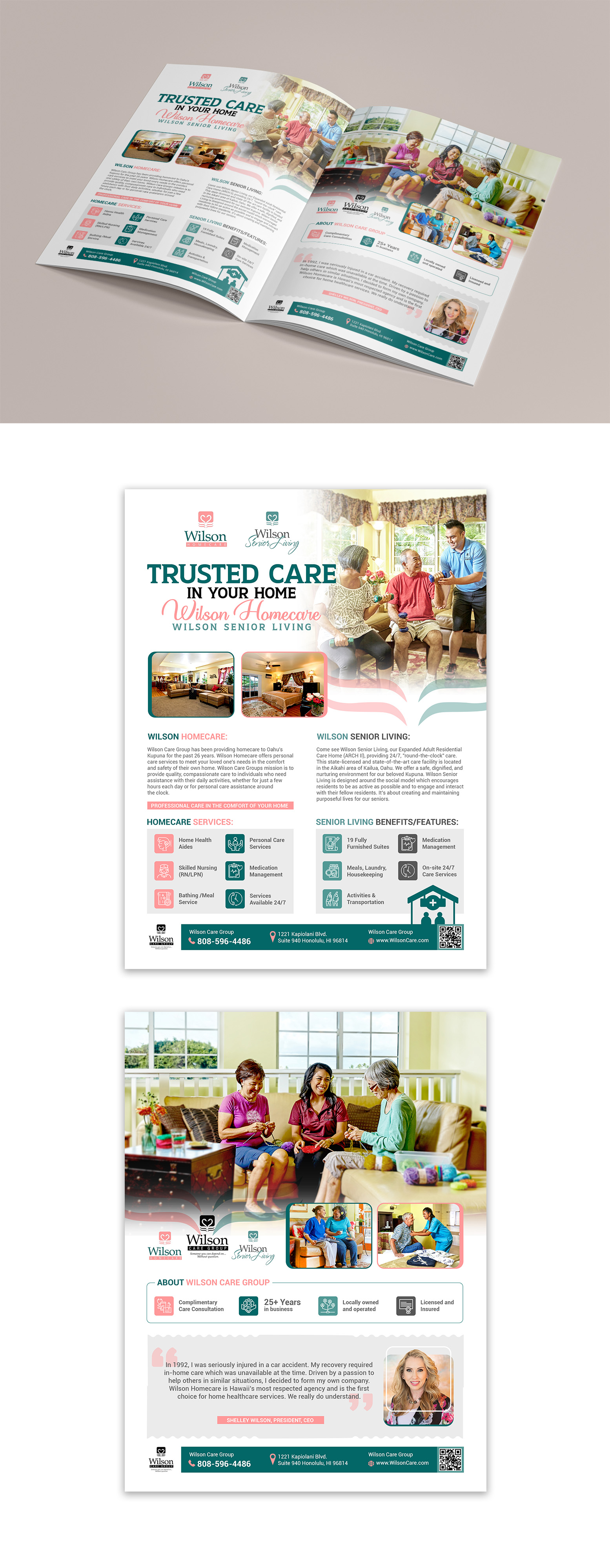 Design de Flyer par debdesign pour Wilson Care Group | Design #28758707