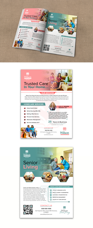 Design de Flyer par debdesign pour Wilson Care Group | Design : #28758950