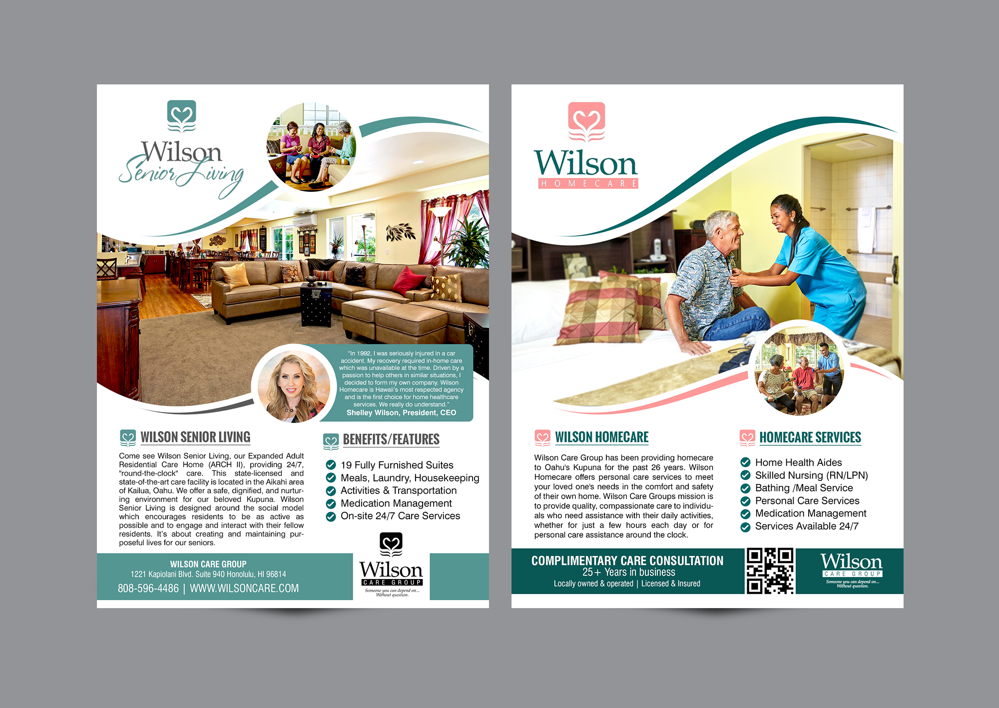 Flyer Design by chandrayaan.creative for Wilson Care Group | Design #28753823