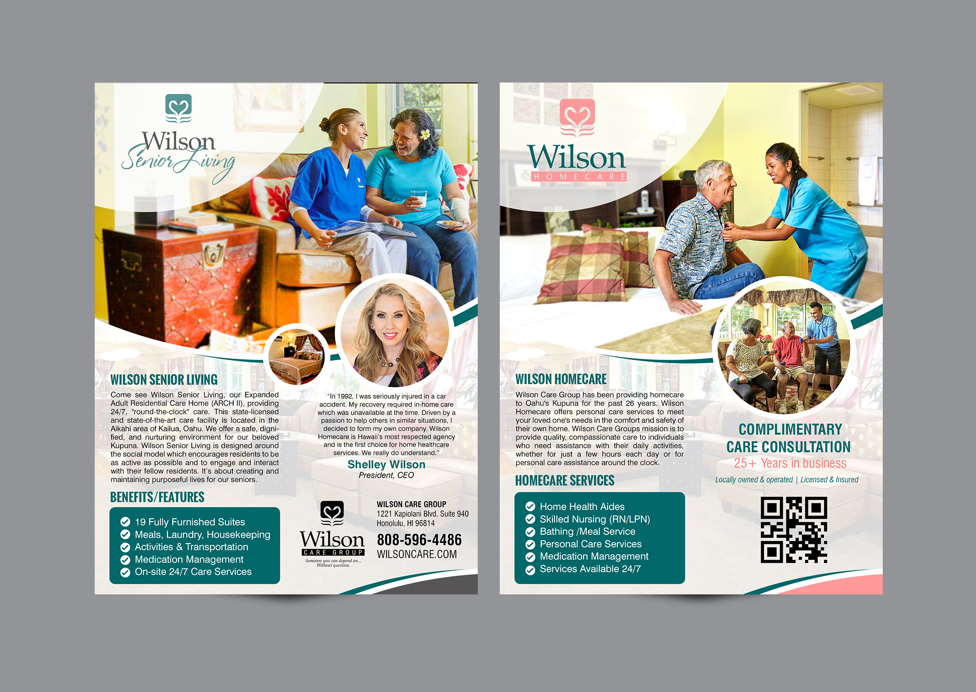 Design de Flyer par chandrayaan.creative pour Wilson Care Group | Design #28753824