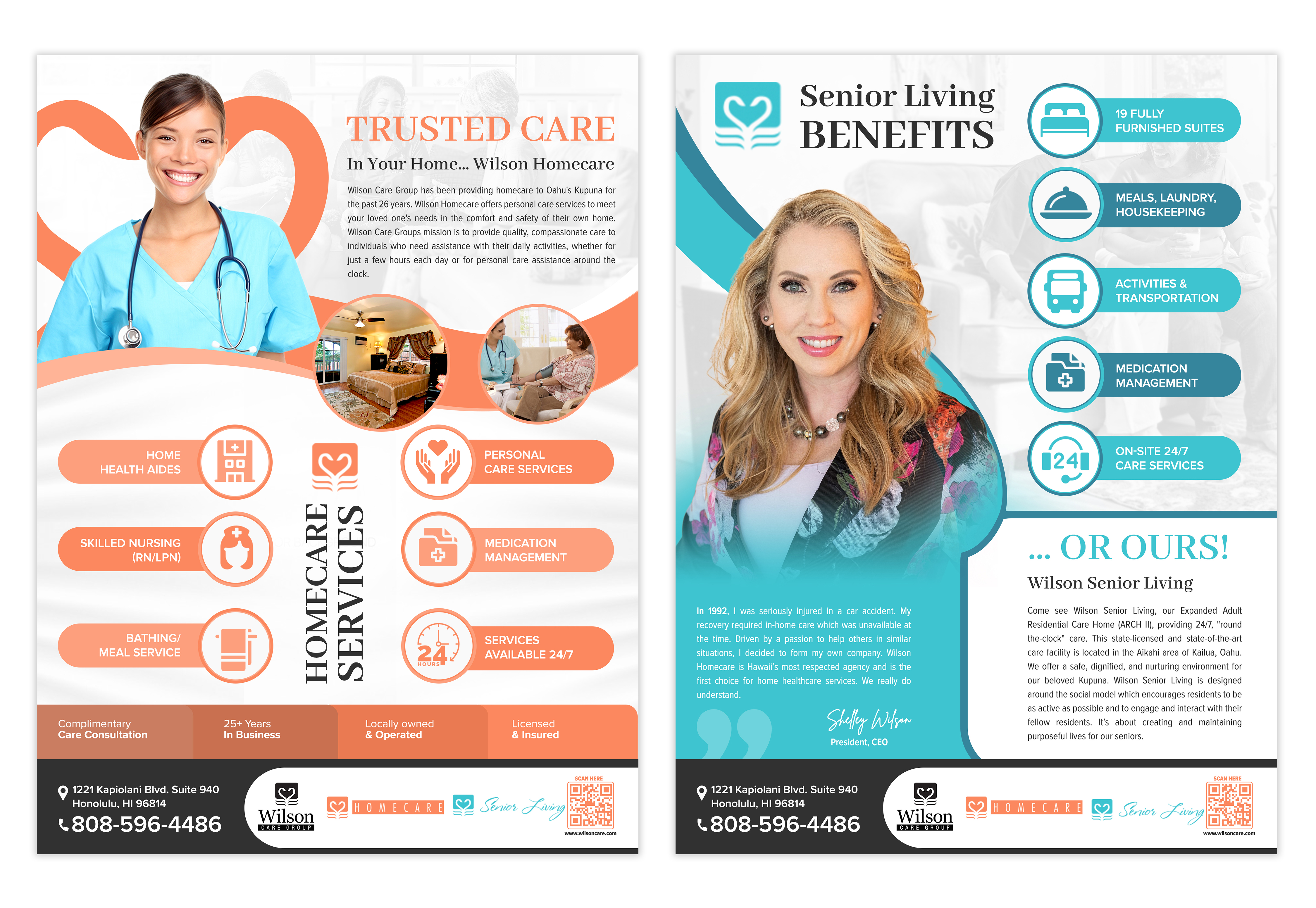 Diseño de Flyer por SAI DESIGNS para Wilson Care Group | Diseño #28762563