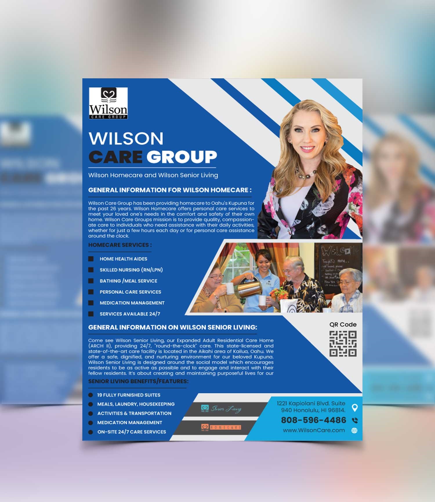 Flyer Design by Mir Md Masuder Rahamn for Wilson Care Group | Design #28780182