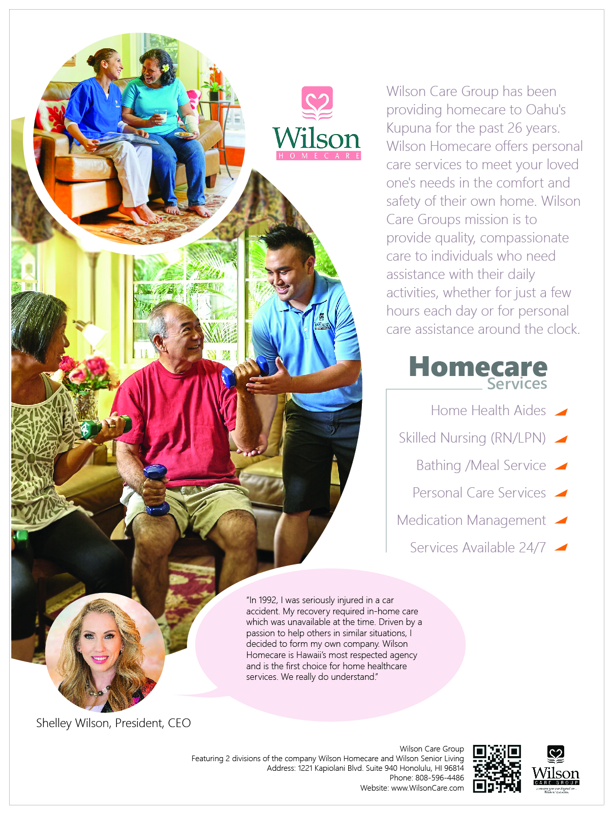 Flyer Design by TDuong for Wilson Care Group | Design #28771182