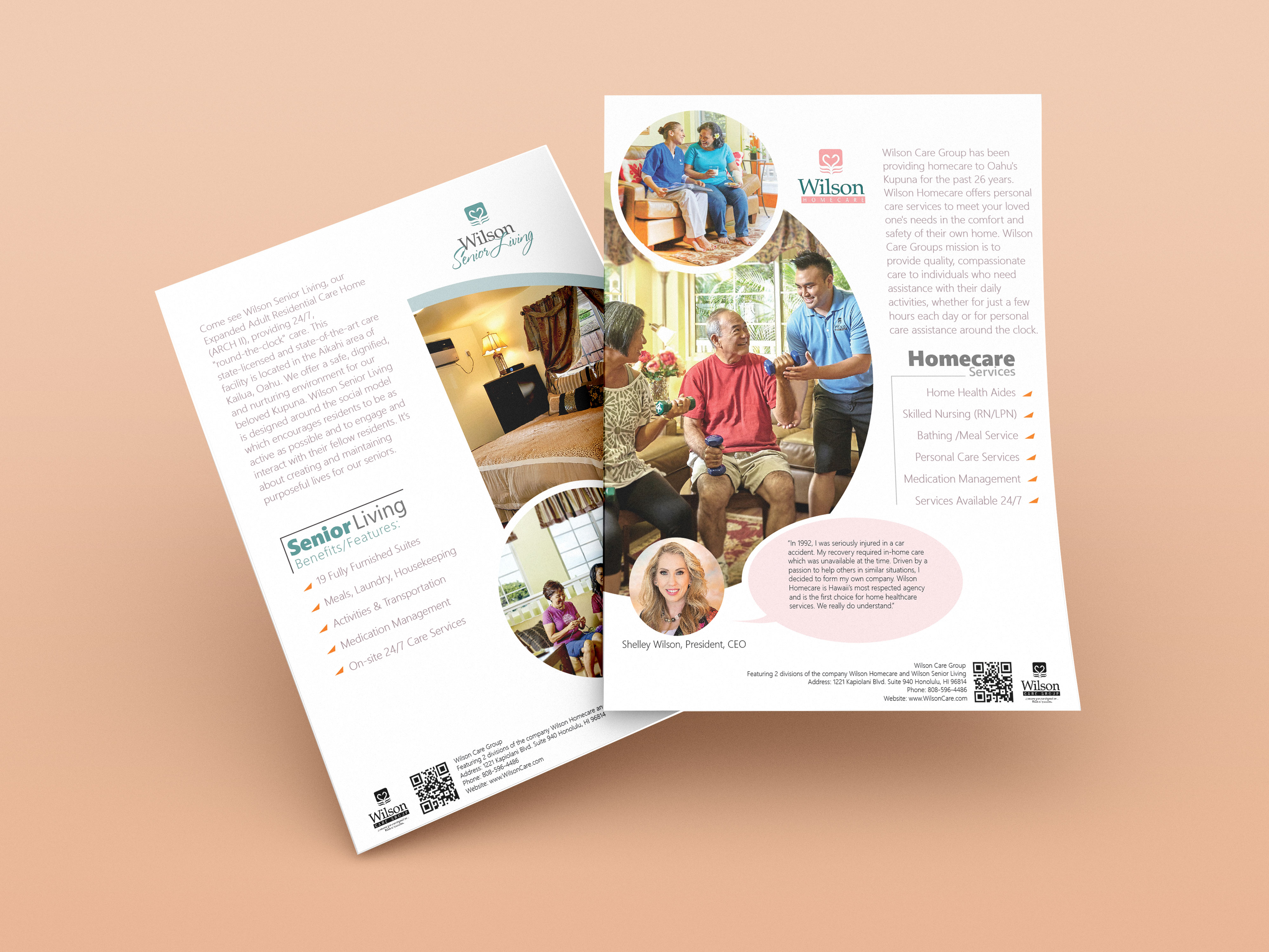 Flyer Design by TDuong for Wilson Care Group | Design #28771183