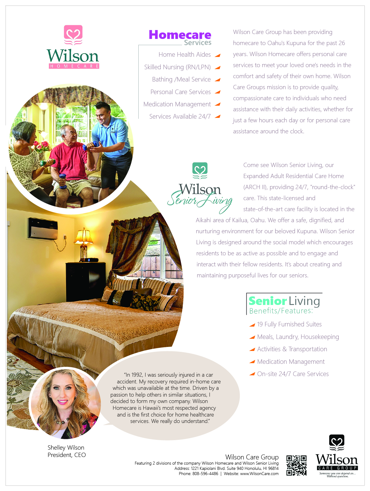 Flyer Design by TDuong for Wilson Care Group | Design #28771340