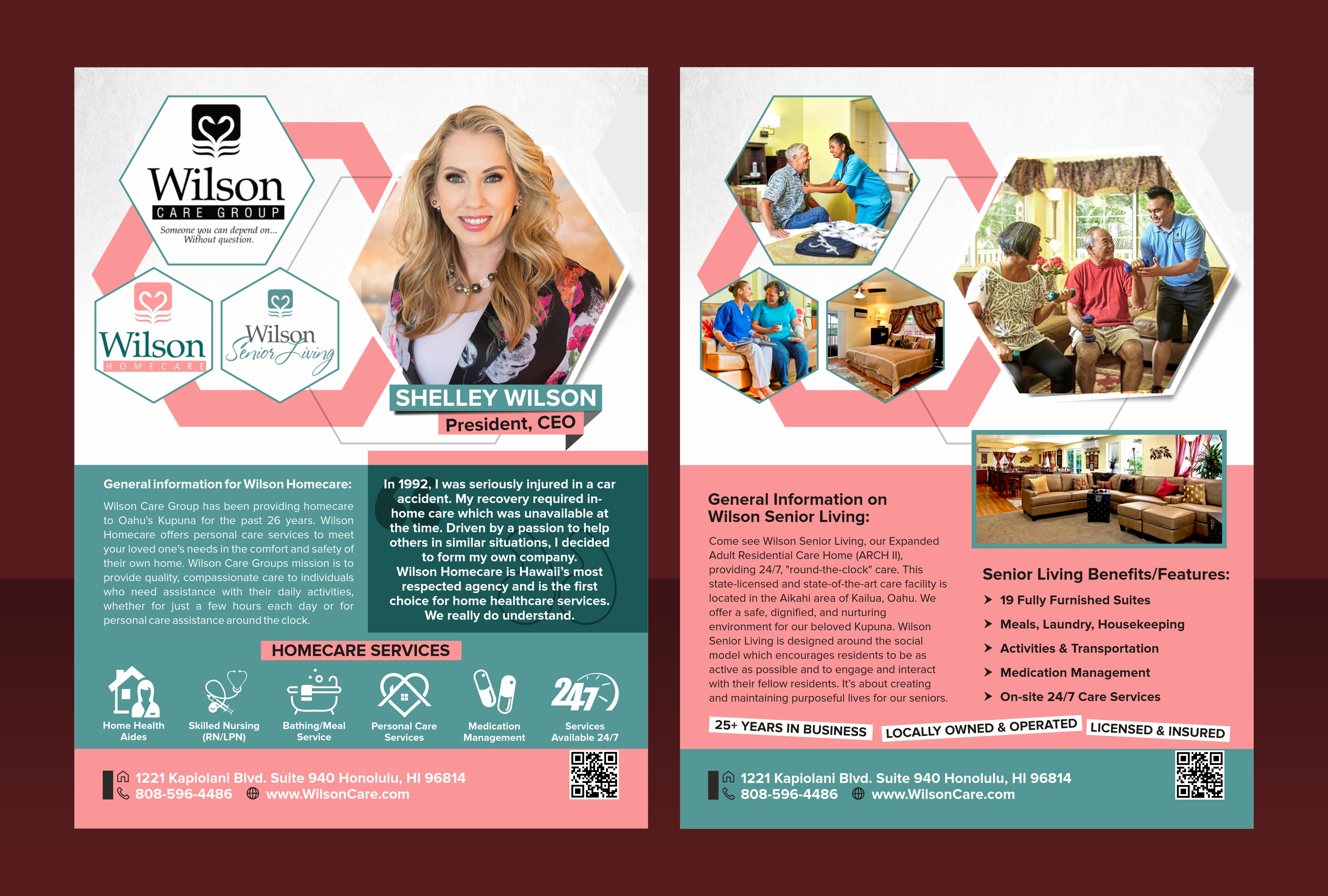 Flyer Design by Pranav Creative Graphic for Wilson Care Group | Design #28760238