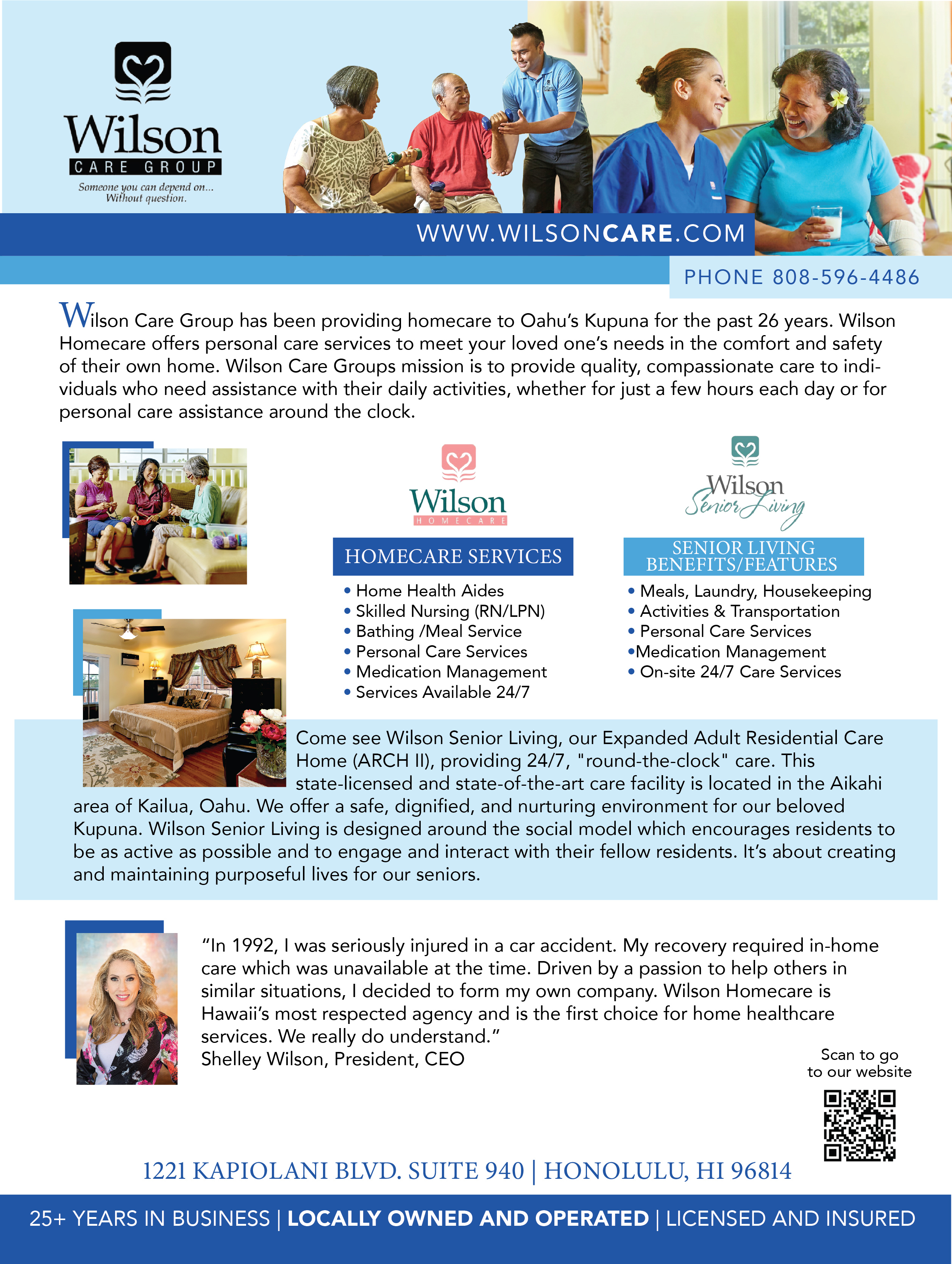 Flyer Design by AlohaGirl for Wilson Care Group | Design #28781257
