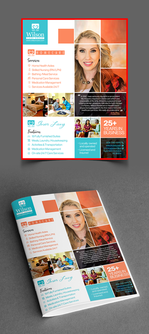 Design de Flyer par Graphic Guy pour Wilson Care Group | Design : #28746695