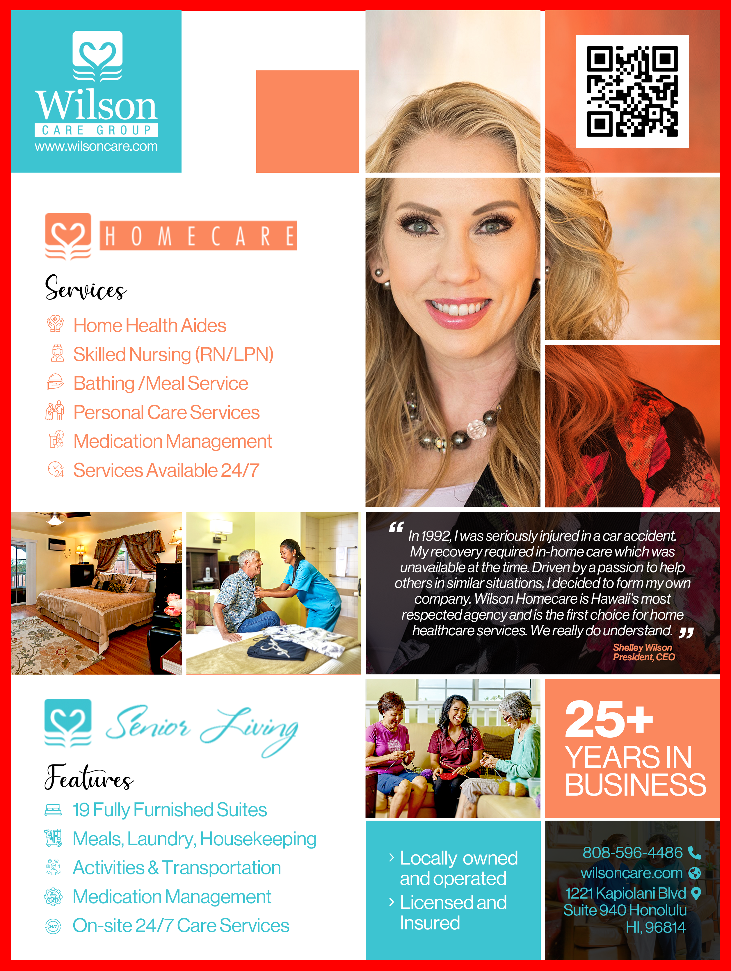 Design de Flyer par Graphic Guy pour Wilson Care Group | Design #28771156