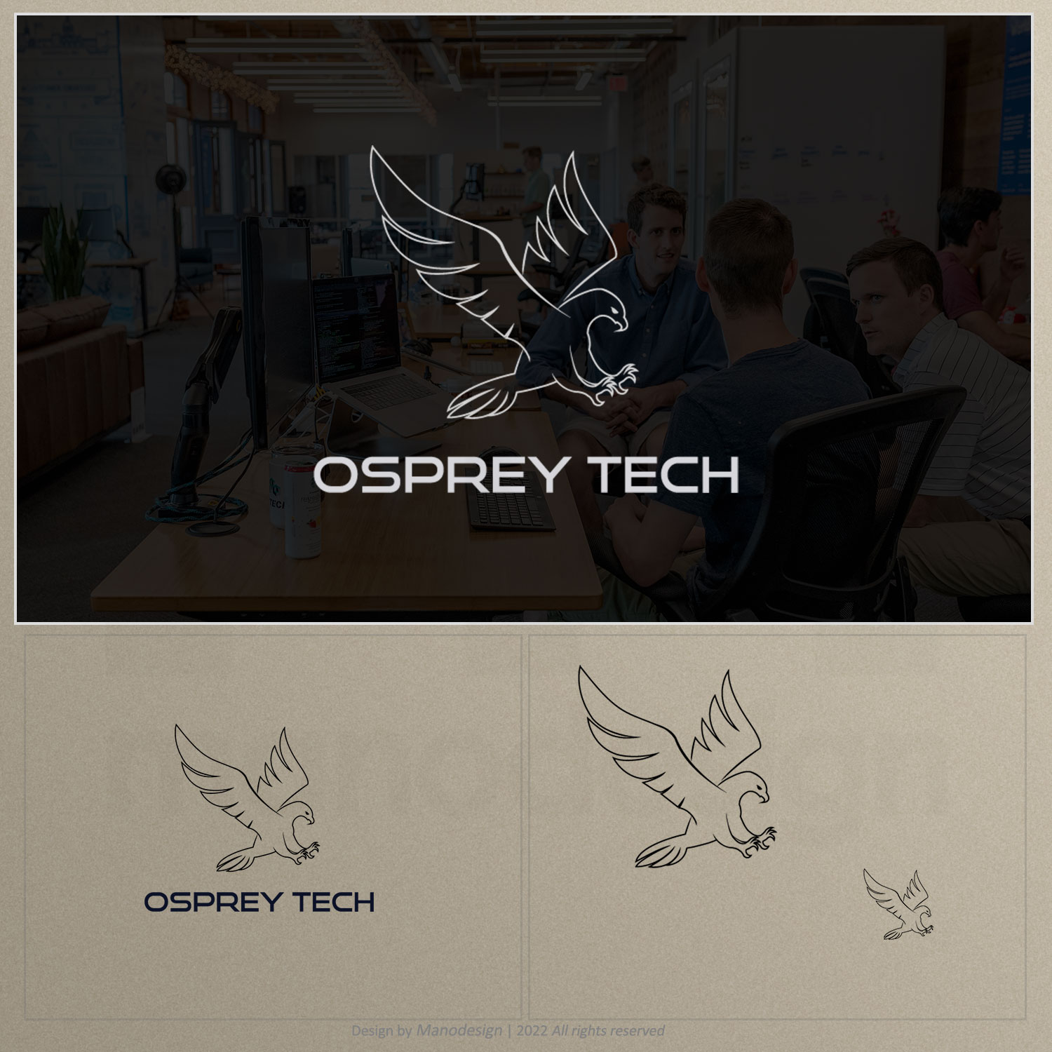 Logo Design by ManoDesign1 for Osprey Tech | Design #28873950