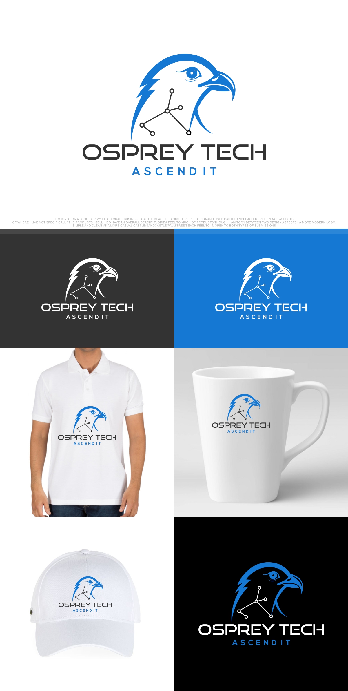 Design de Logo par KajalRekha pour Osprey Tech | Design #28746253
