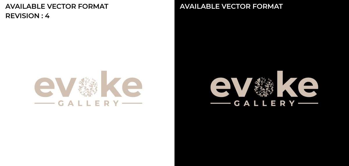 Logo Design by RS_Design for Evoke Art Gallery | Design #28749788