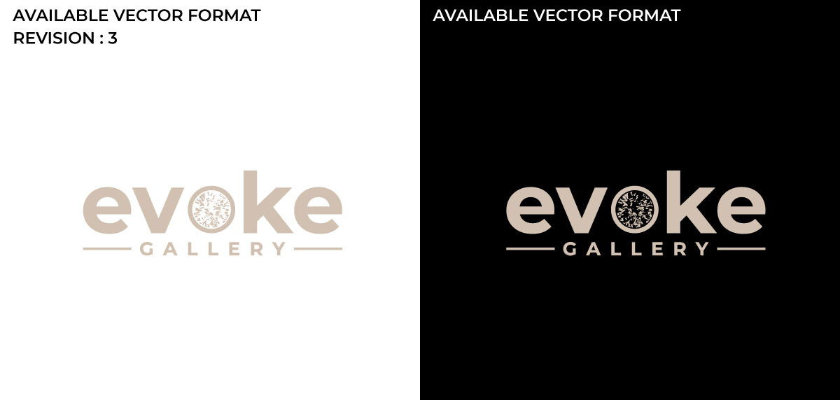 Logo Design by RS_Design for Evoke Art Gallery | Design #28749789