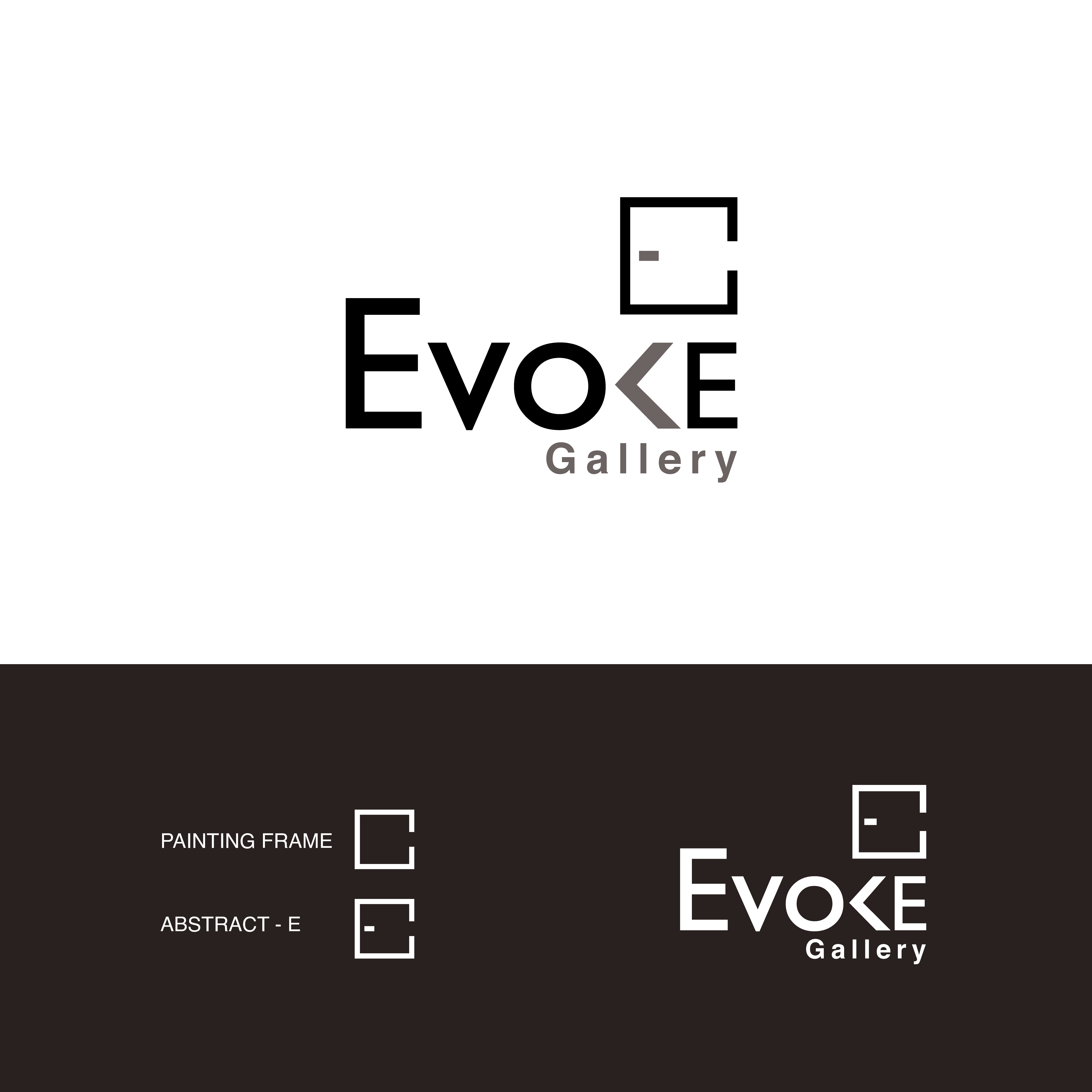 Logo Design by Design Element for Evoke Art Gallery | Design #28754726