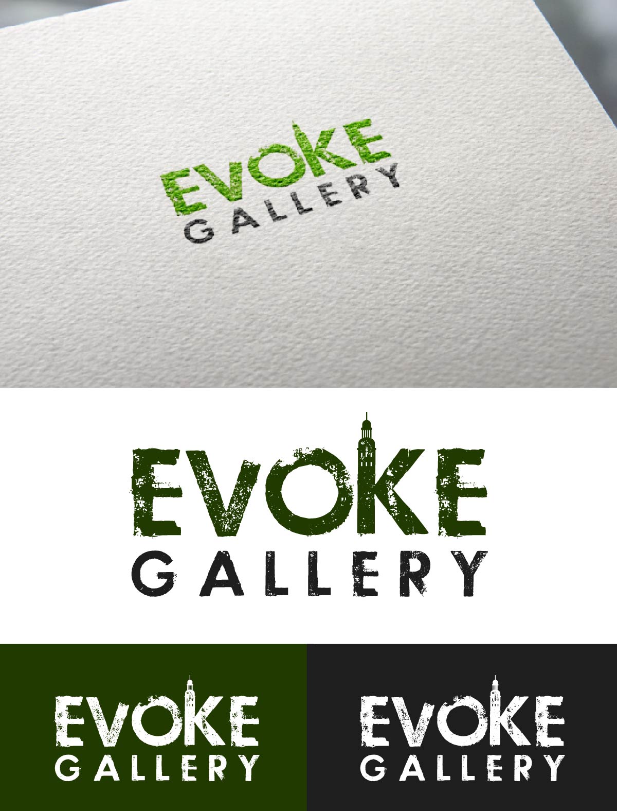 Logo Design by fly  design for Evoke Art Gallery | Design #28754917