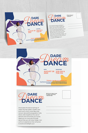 Postcard Design by KreativeMadz for Little Family Business | Design: #28753850
